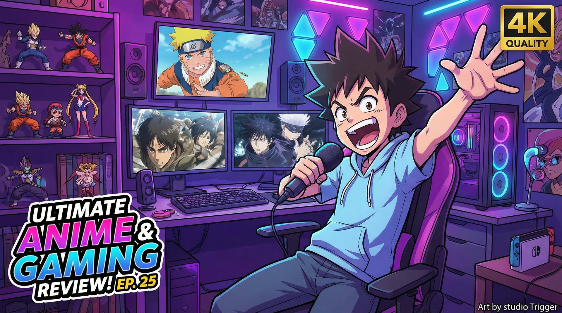 国产主播动漫解说：年度最佳番剧深度盘点